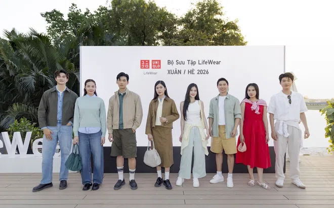 UNIQLO ra mắt LifeWear Xuân/Hè 2026: Làm mới trang phục thường ngày với màu sắc và phom dáng hiện đại