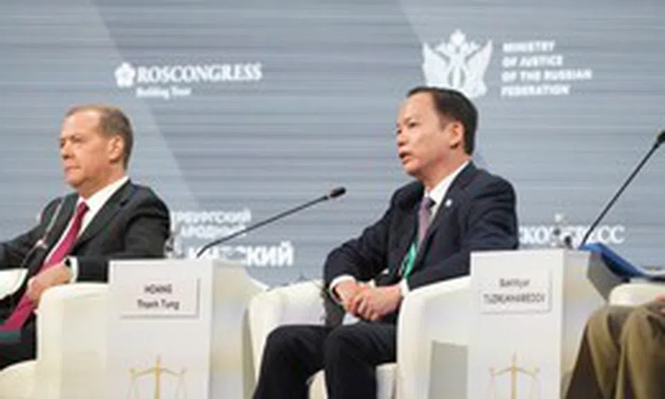Bộ trưởng Hoàng Thanh Tùng: Luật pháp quốc tế là ngôn ngữ chung của đối thoại, lòng tin và trách nhiệm giữa các quốc gia bình đẳng