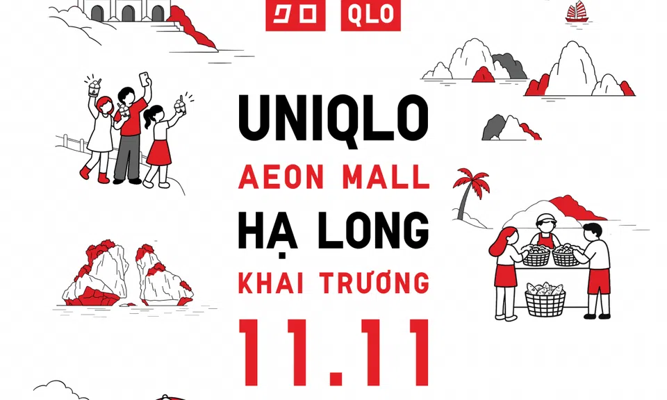 UNIQLO Hạ Long sẽ chính thức khai trương vào ngày 11/11 tới